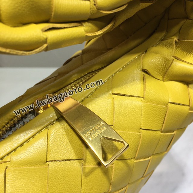 Bottega veneta高端女包 98080 寶緹嘉小號羊皮手工編織女包 BV爆款jodie新版本2代編織打結圓形hobo包  gxz1139